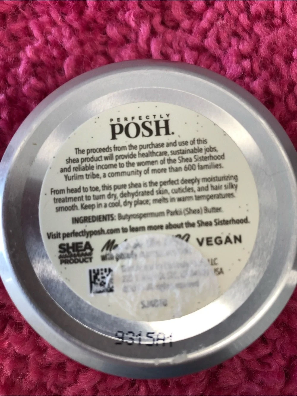 Perfectly Posh 100% natural